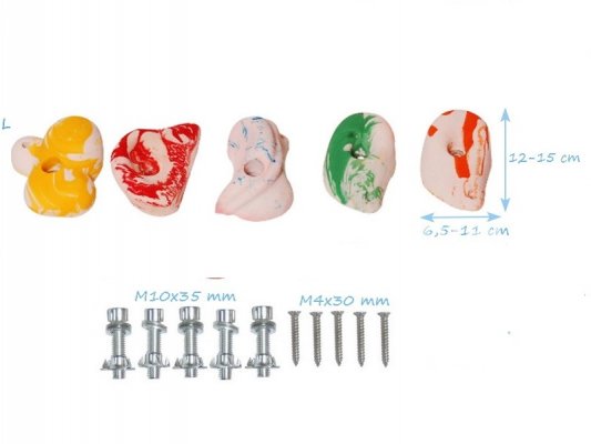 A-053-A szivárvány mászókő