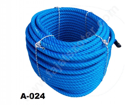 A-024 acélbetétes kötél 50m