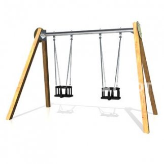 HI-109  B kétüléses  hinta bébiülőkével