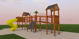 Liget játszóvár FJV-1006